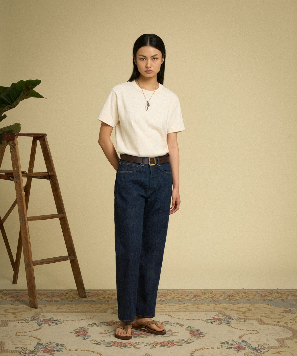 브론슨(BRONSON) Tompkins Loopwheeled Tubular Tee 4 Color