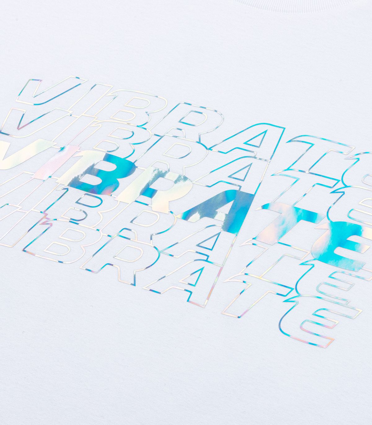 바이브레이트(VIBRATE) V FLASH M004 T-SHIRT (WHITE)