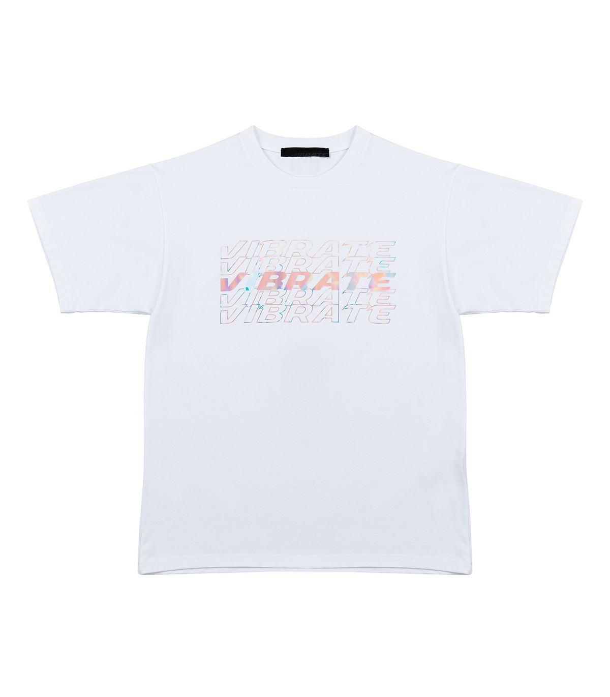 바이브레이트(VIBRATE) V FLASH M004 T-SHIRT (WHITE)