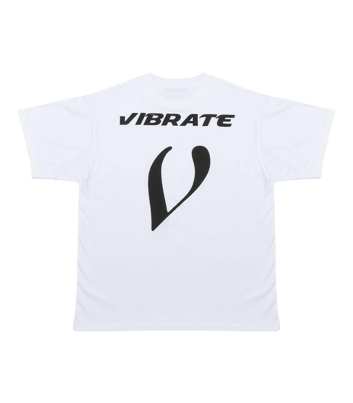 바이브레이트(VIBRATE) V FLASH M005 T-SHIRT (WHITE)