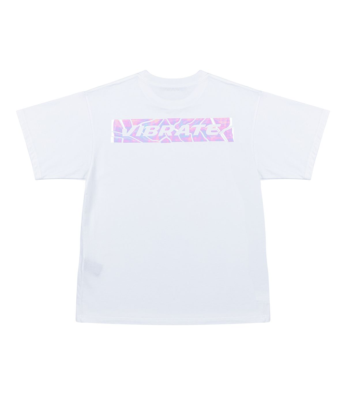 바이브레이트(VIBRATE) V FLASH M007 T-SHIRT (WHITE)