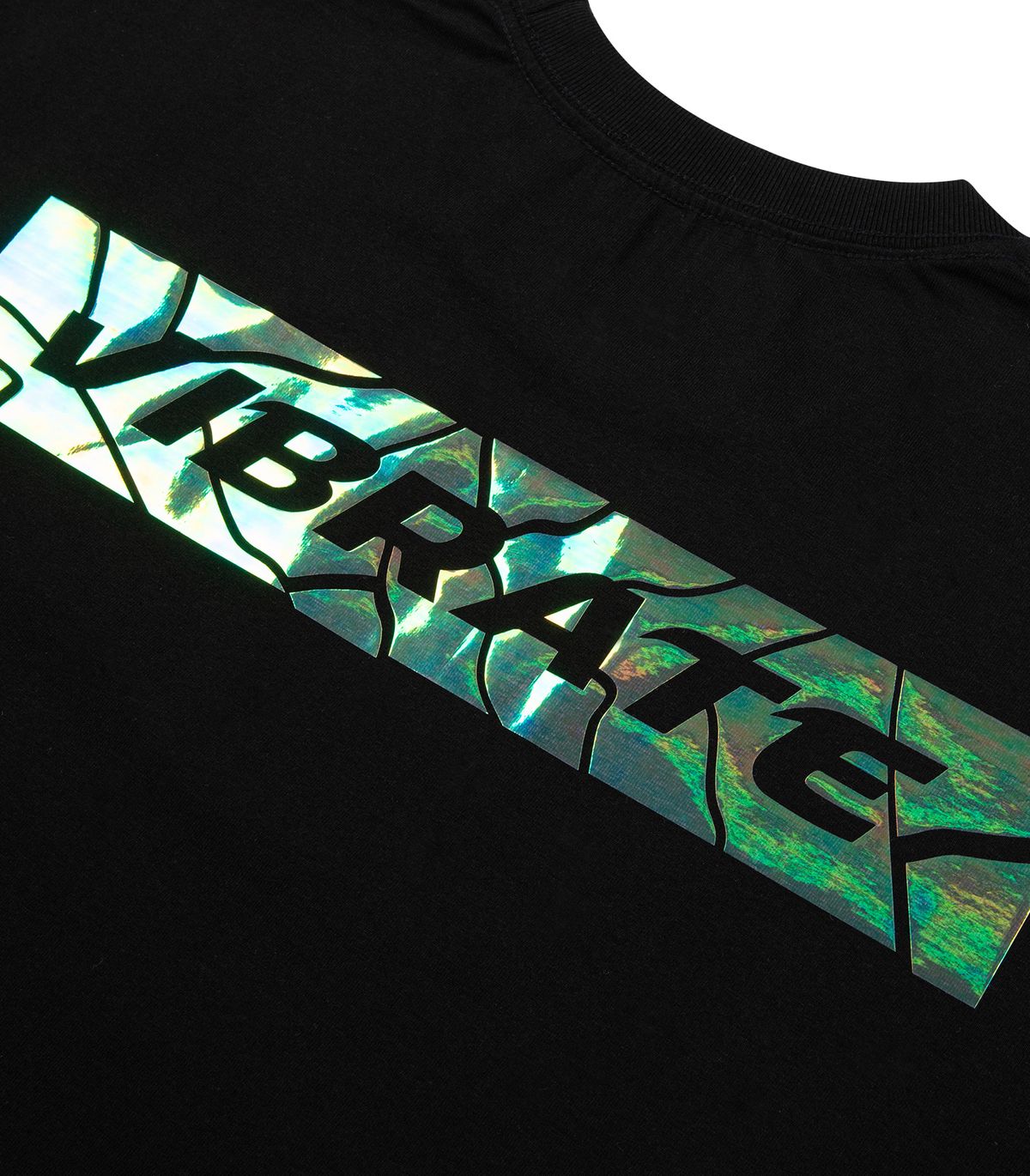 바이브레이트(VIBRATE) V FLASH M007 T-SHIRT (BLACK)
