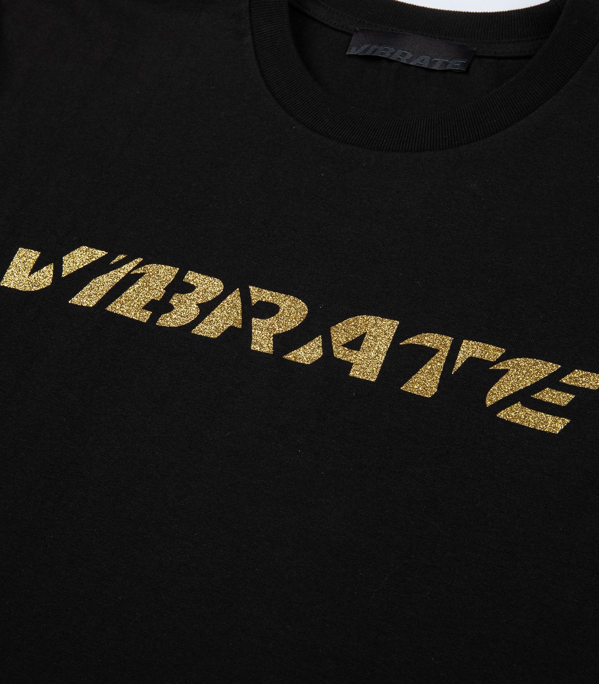 바이브레이트(VIBRATE) V FLASH M008 T-SHIRT (BLACK)