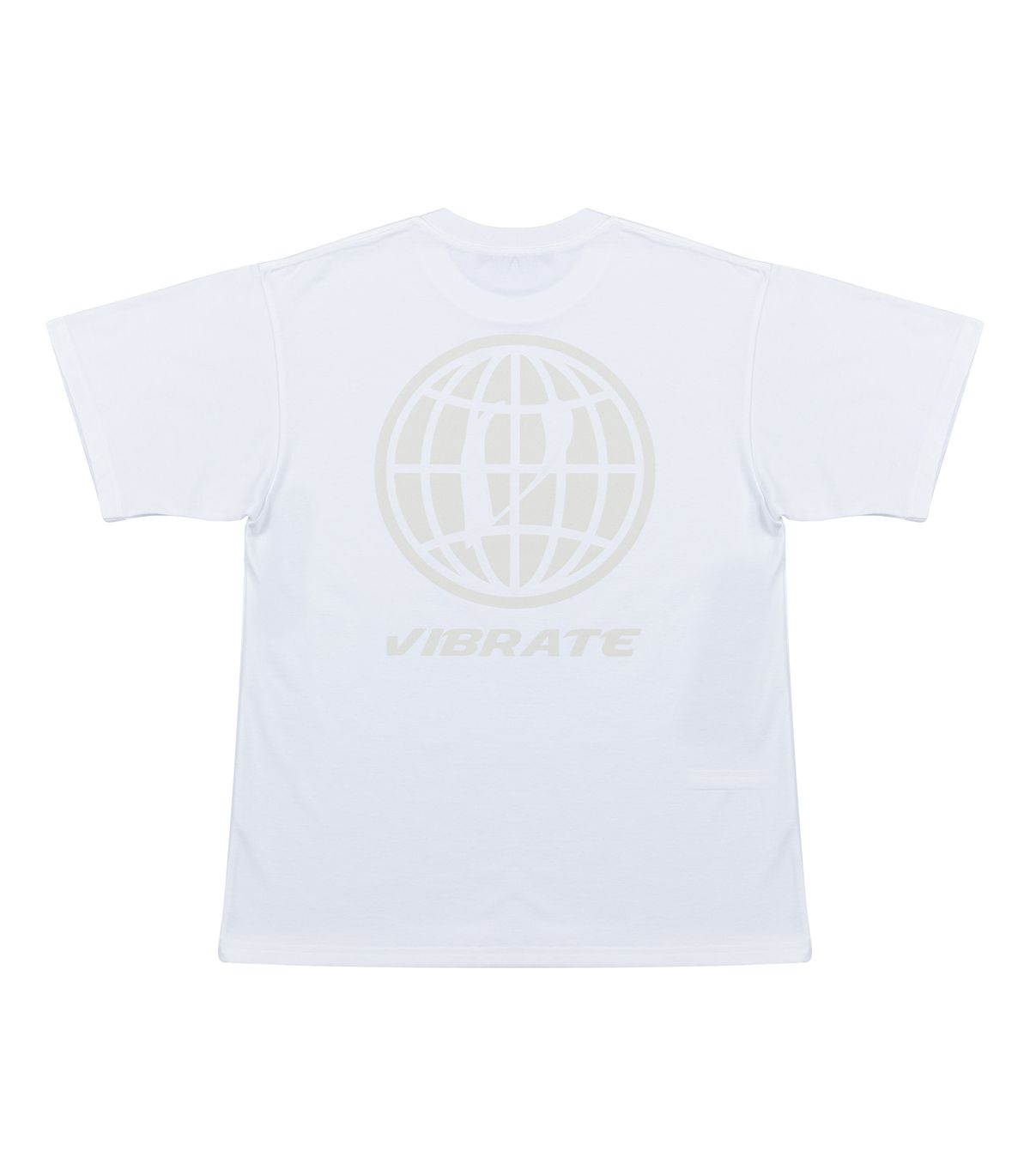바이브레이트(VIBRATE) V FLASH M009 T-SHIRT (WHITE)