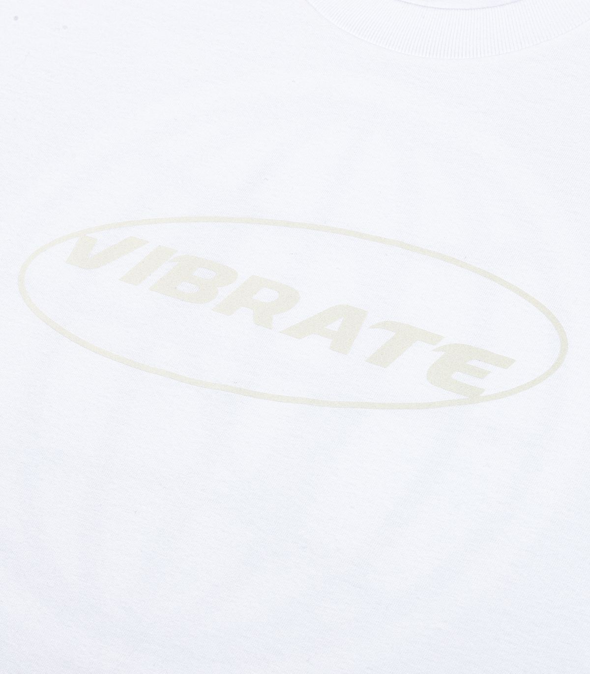 바이브레이트(VIBRATE) V FLASH M009 T-SHIRT (WHITE)