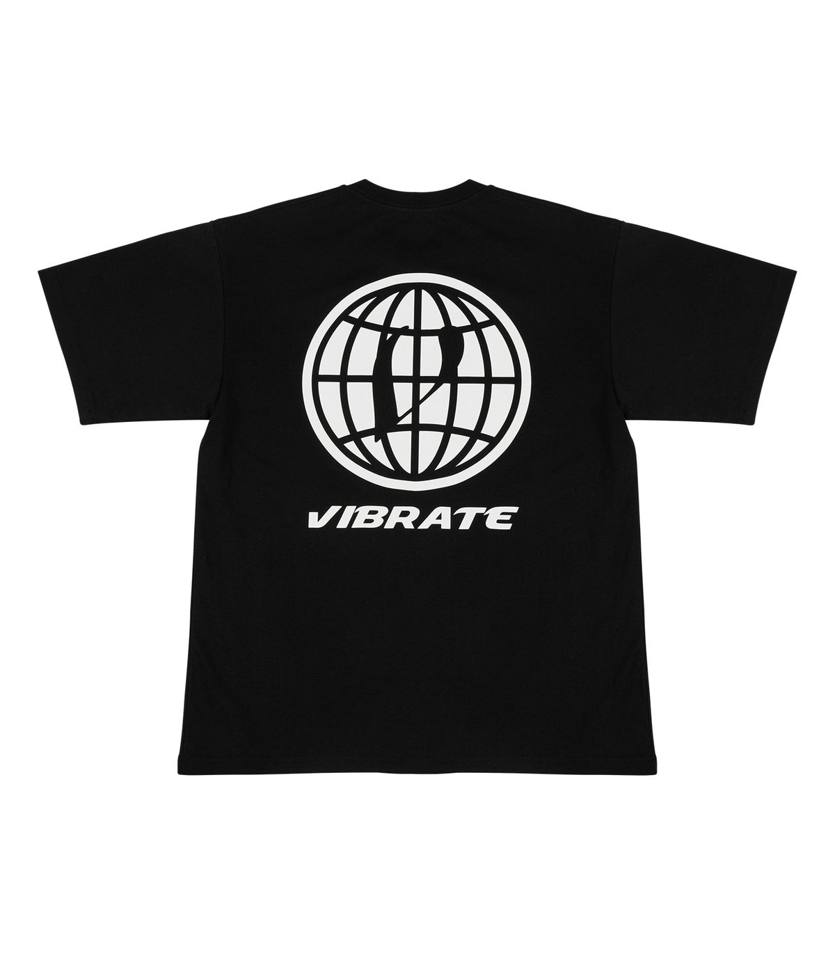 바이브레이트(VIBRATE) V FLASH M009 T-SHIRT (BLACK)