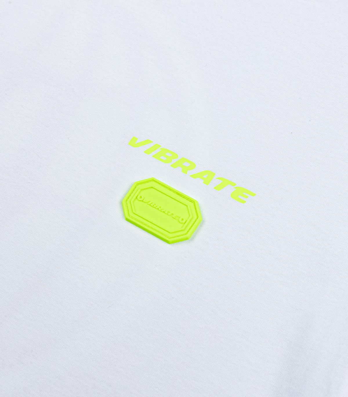 바이브레이트(VIBRATE) V GLOBE LOGO T-SHIRT (WHITE)
