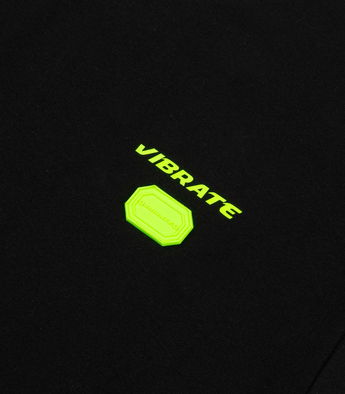 바이브레이트(VIBRATE) V GLOBE LOGO T-SHIRT (BLACK)