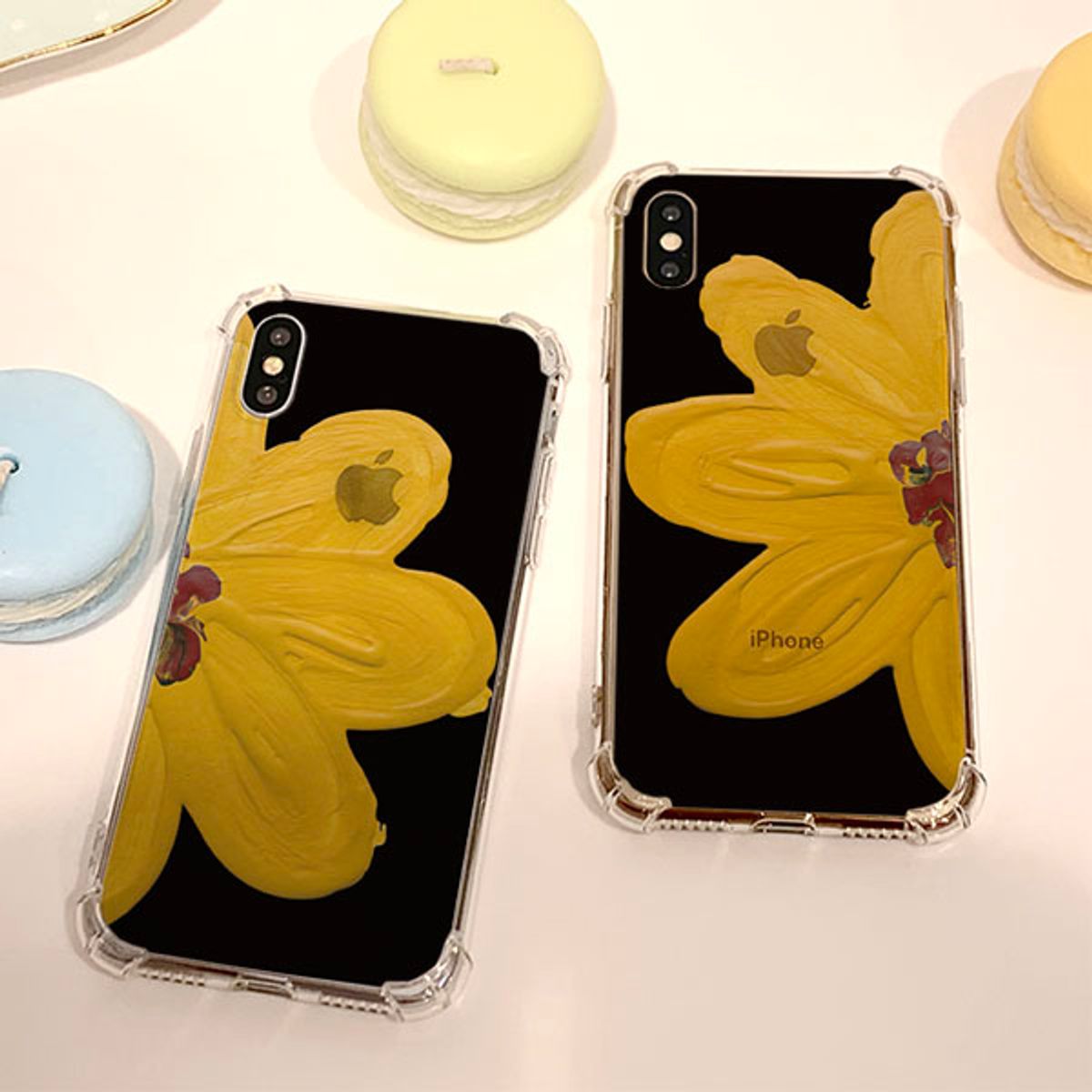 아칸(AKAN) Doe 블랙플라워 방탄케이스