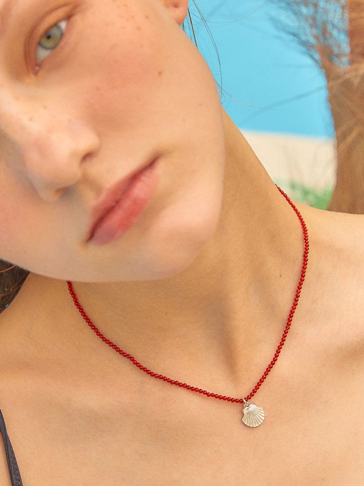 포스트루드(POSTLUDE) [SILVER] SUMMER P RED GS N (4 PENDANT)