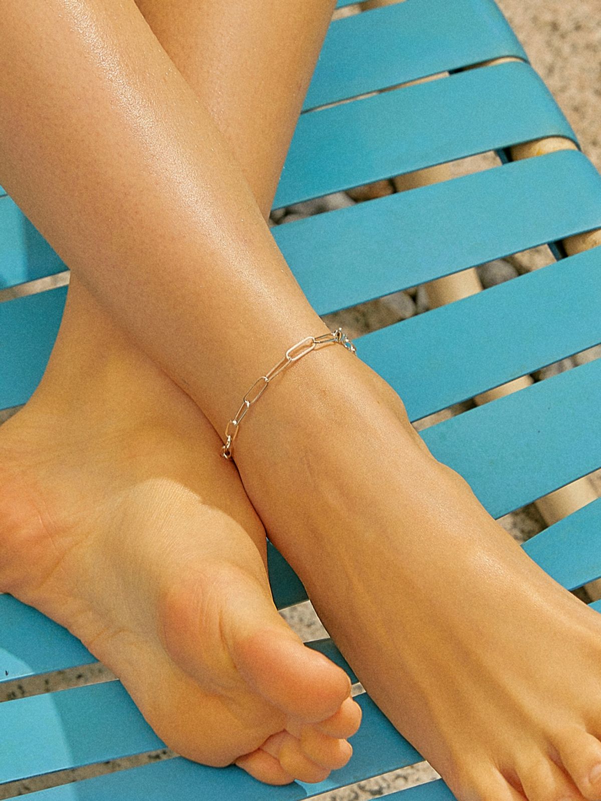 포스트루드(POSTLUDE) [SILVER] R SV CHAIN ANKLET