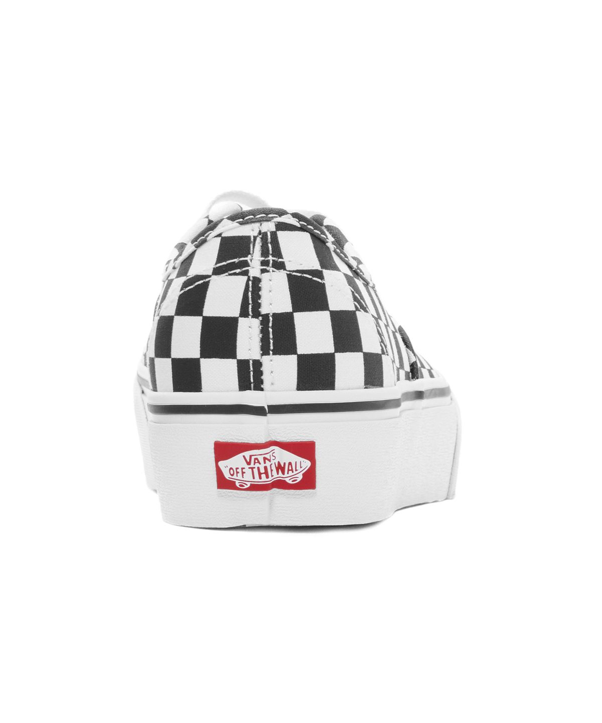 반스(VANS) 어센틱 플랫폼 2.0 - 체커보드:트루 화이트 / VN0A3AV8QXH1