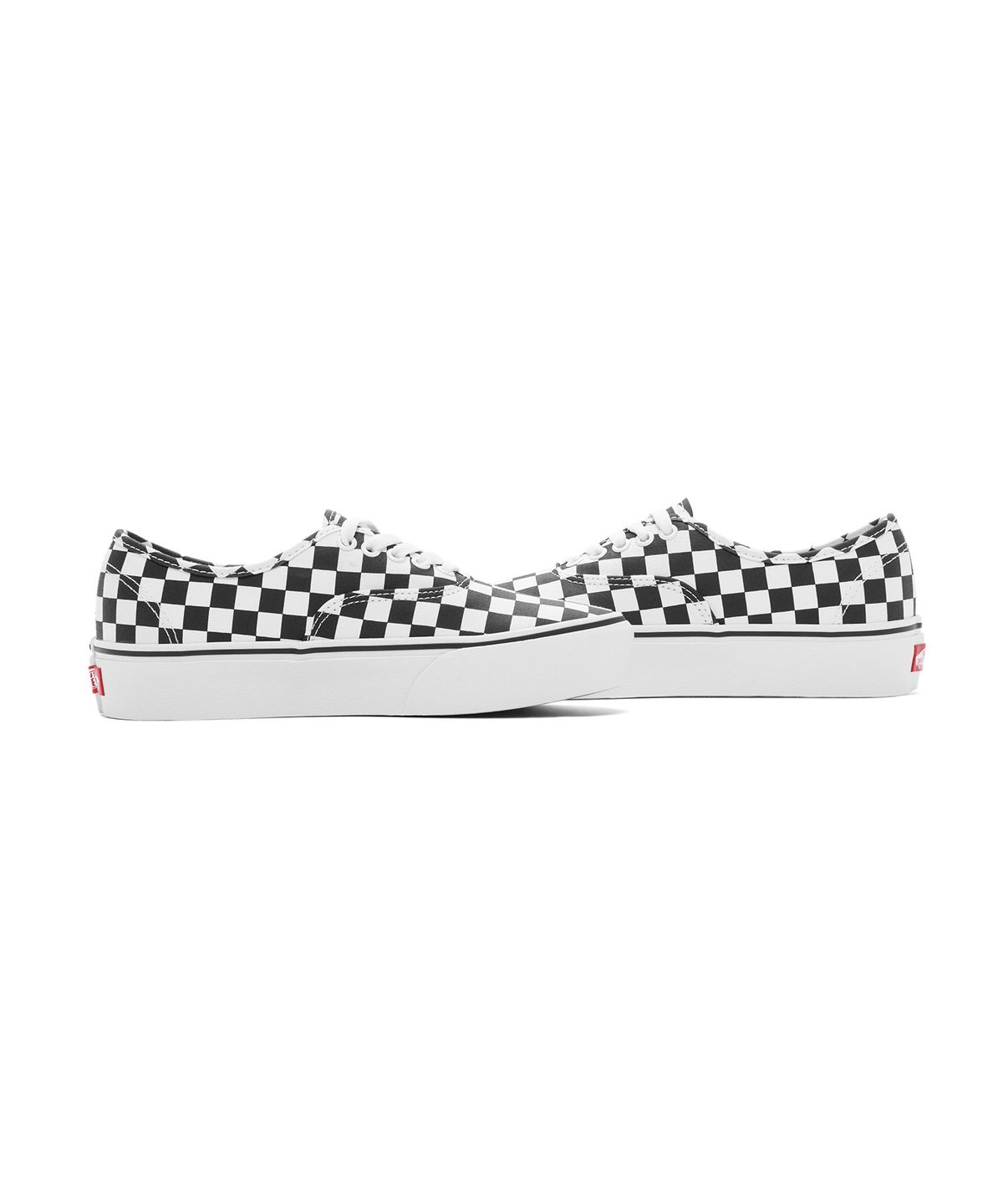 반스(VANS) 어센틱 플랫폼 2.0 - 체커보드:트루 화이트 / VN0A3AV8QXH1