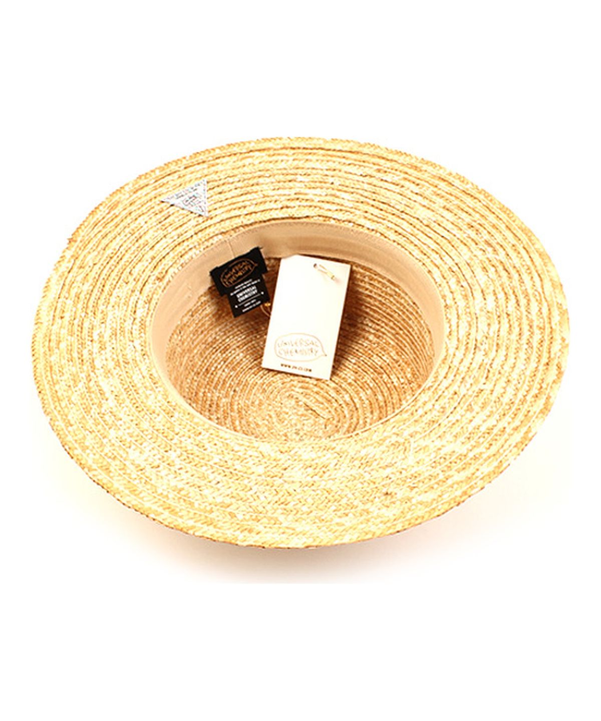 유니버셜 케미스트리(UNIVERSAL CHEMISTRY) Kangkang Green Line Panama Hat 파나마햇