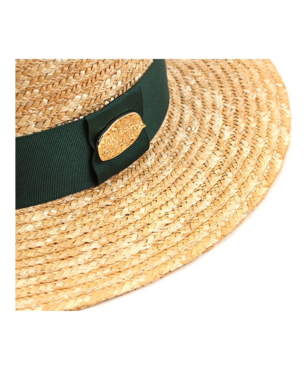 유니버셜 케미스트리(UNIVERSAL CHEMISTRY) Kangkang Green Line Panama Hat 파나마햇