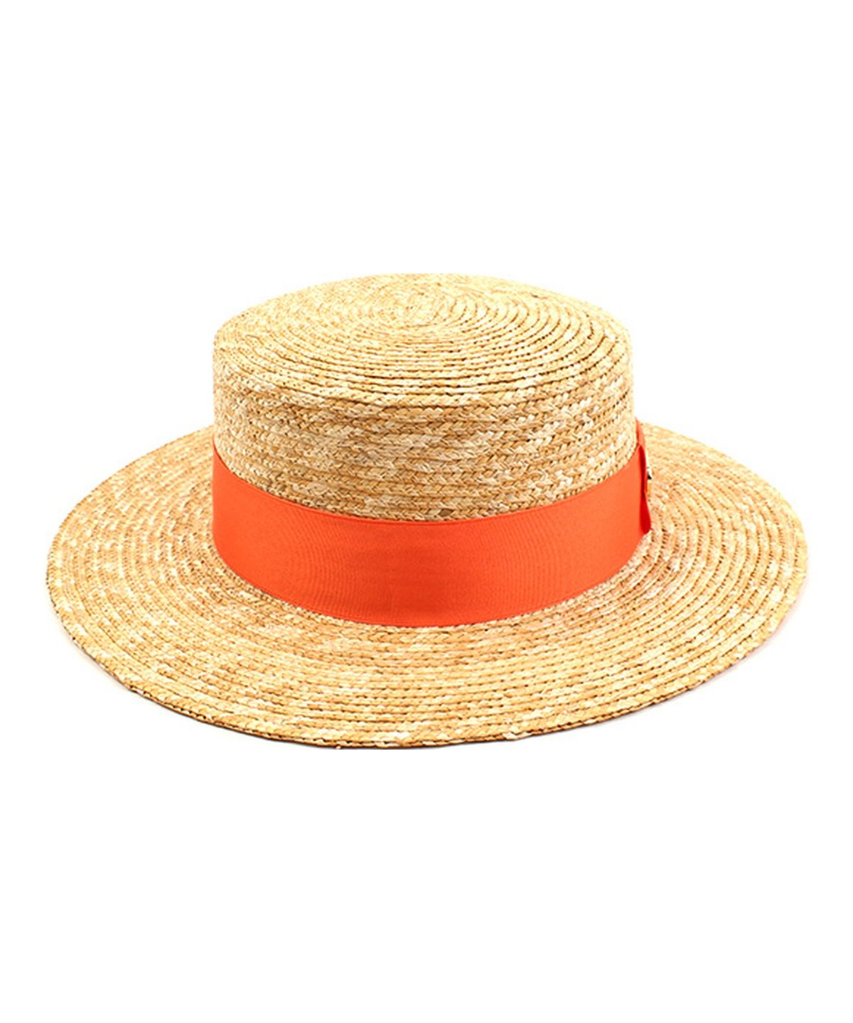 유니버셜 케미스트리(UNIVERSAL CHEMISTRY) Kangkang Orange Line Panama Hat 파나마햇