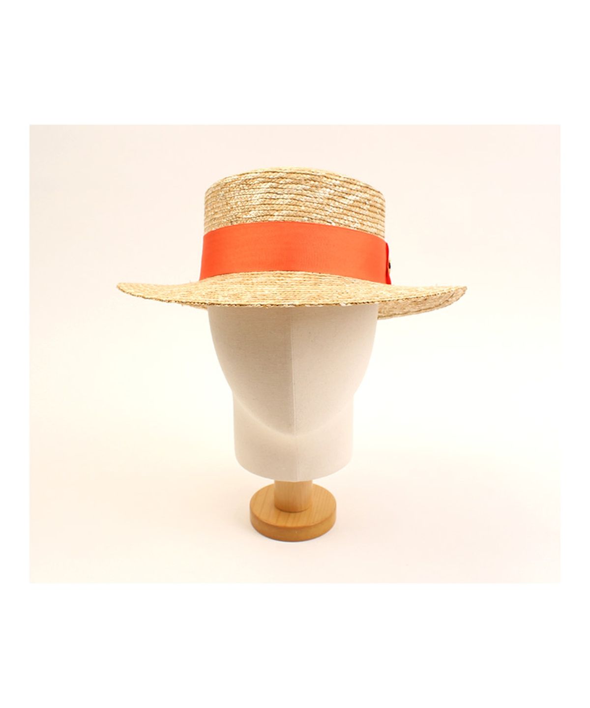 유니버셜 케미스트리(UNIVERSAL CHEMISTRY) Kangkang Orange Line Panama Hat 파나마햇