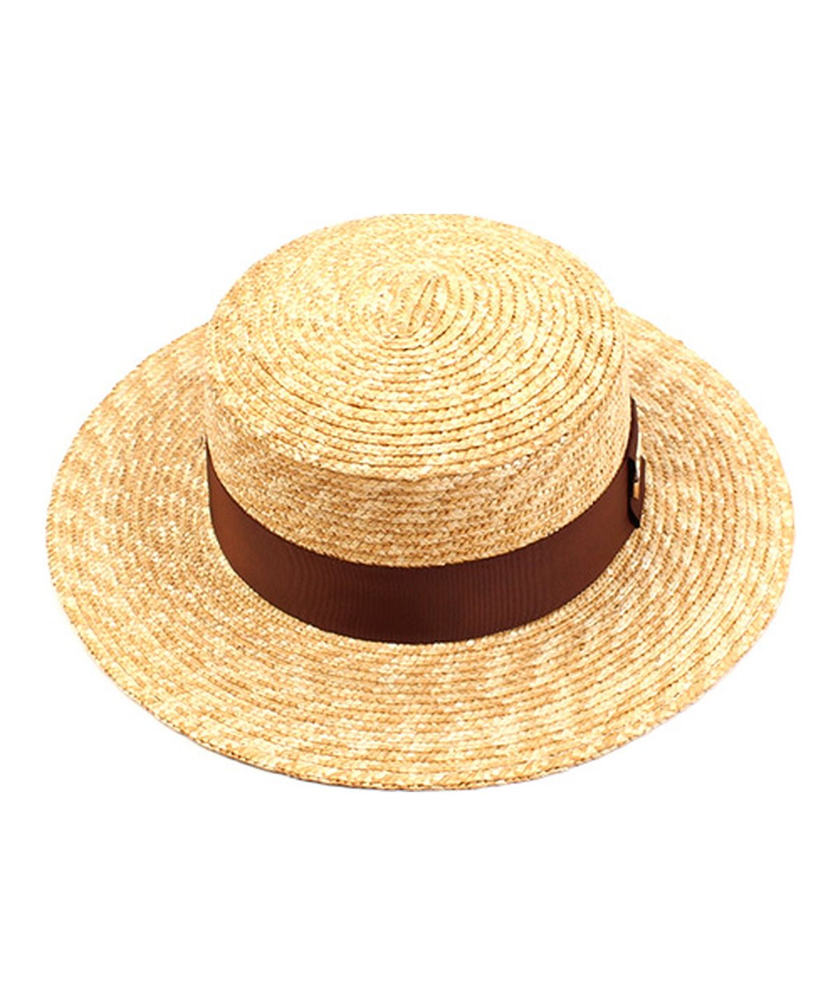 유니버셜 케미스트리(UNIVERSAL CHEMISTRY) Kangkang Brown Line Panama Hat 파나마햇