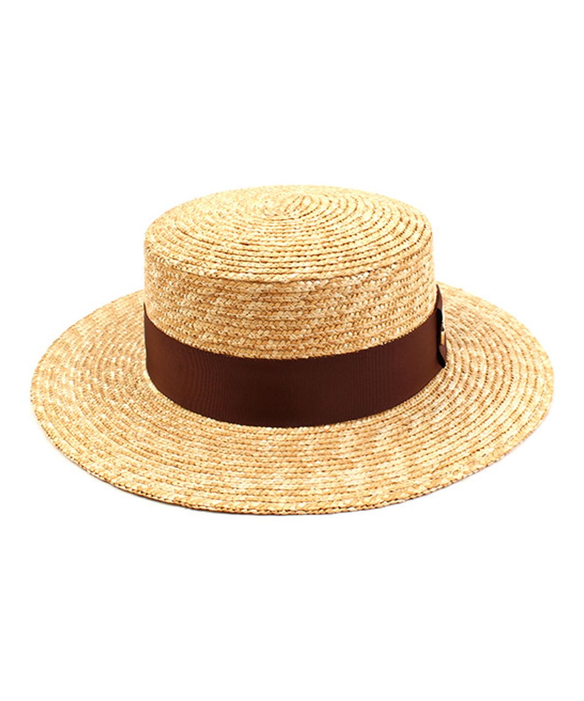 유니버셜 케미스트리(UNIVERSAL CHEMISTRY) Kangkang Brown Line Panama Hat 파나마햇
