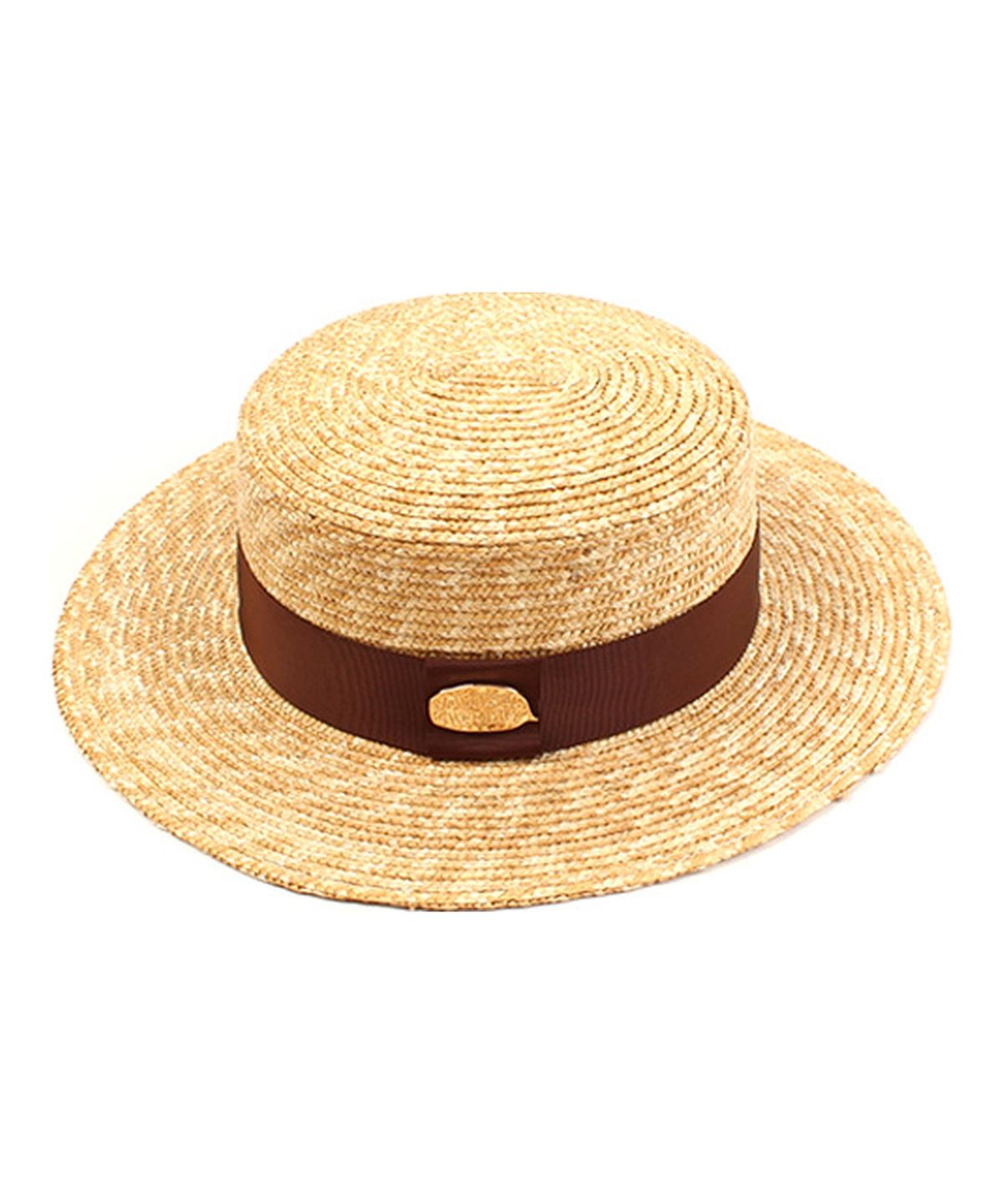 유니버셜 케미스트리(UNIVERSAL CHEMISTRY) Kangkang Brown Line Panama Hat 파나마햇