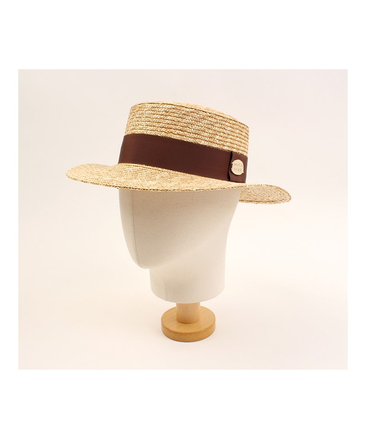 유니버셜 케미스트리(UNIVERSAL CHEMISTRY) Kangkang Brown Line Panama Hat 파나마햇