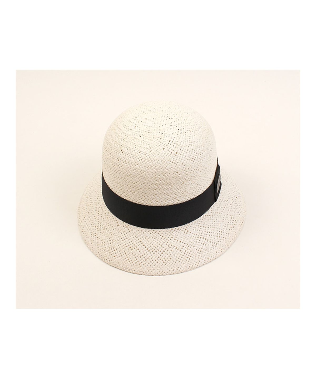 유니버셜 케미스트리(UNIVERSAL CHEMISTRY) Cool White Cloche Hat BK 여름페도라