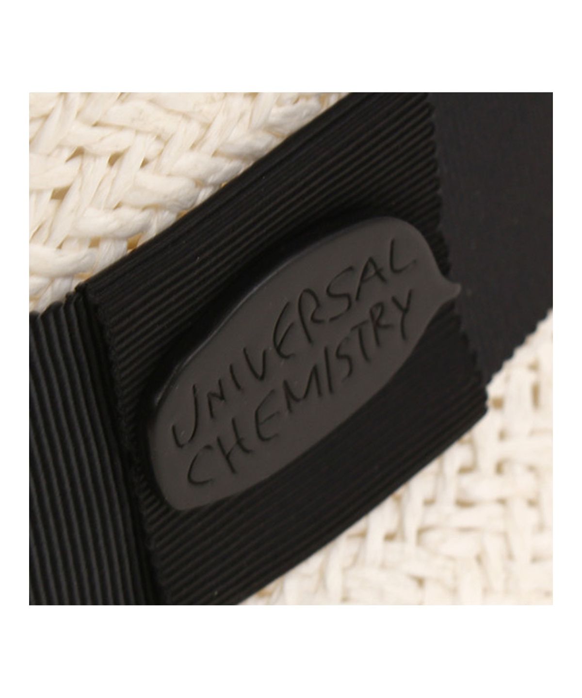 유니버셜 케미스트리(UNIVERSAL CHEMISTRY) Cool White Cloche Hat BK 여름페도라