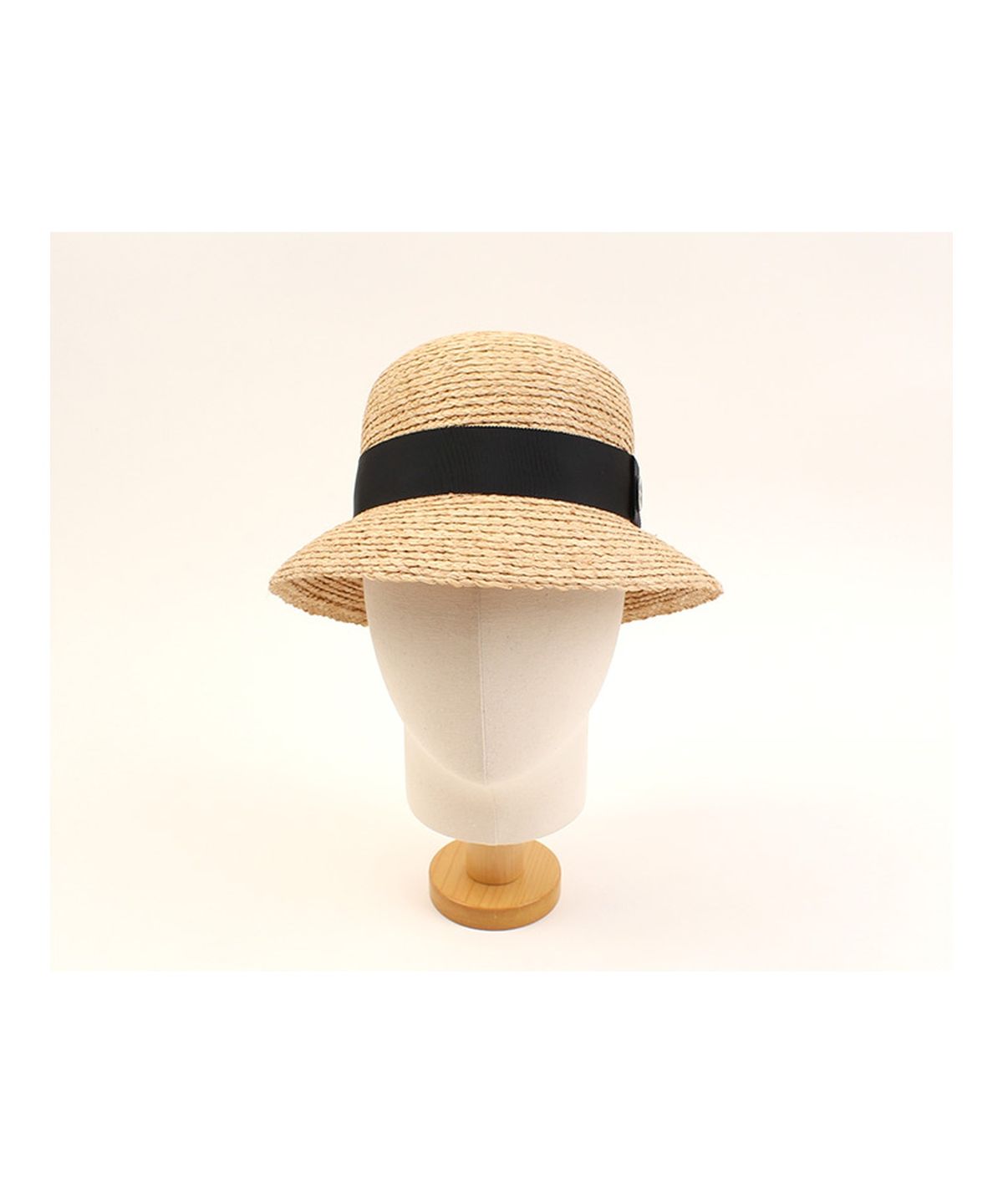 유니버셜 케미스트리(UNIVERSAL CHEMISTRY) Summer Raffia Cloche Ha BK 여름페도라