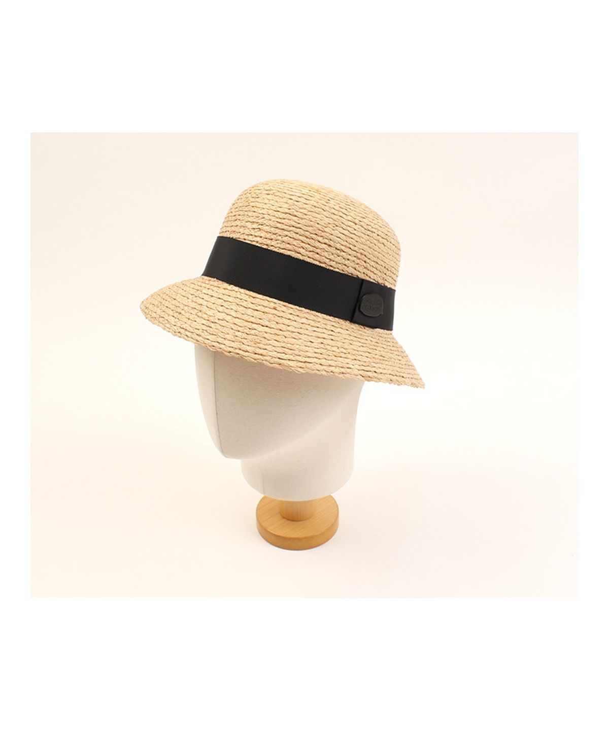 유니버셜 케미스트리(UNIVERSAL CHEMISTRY) Summer Raffia Cloche Ha BK 여름페도라