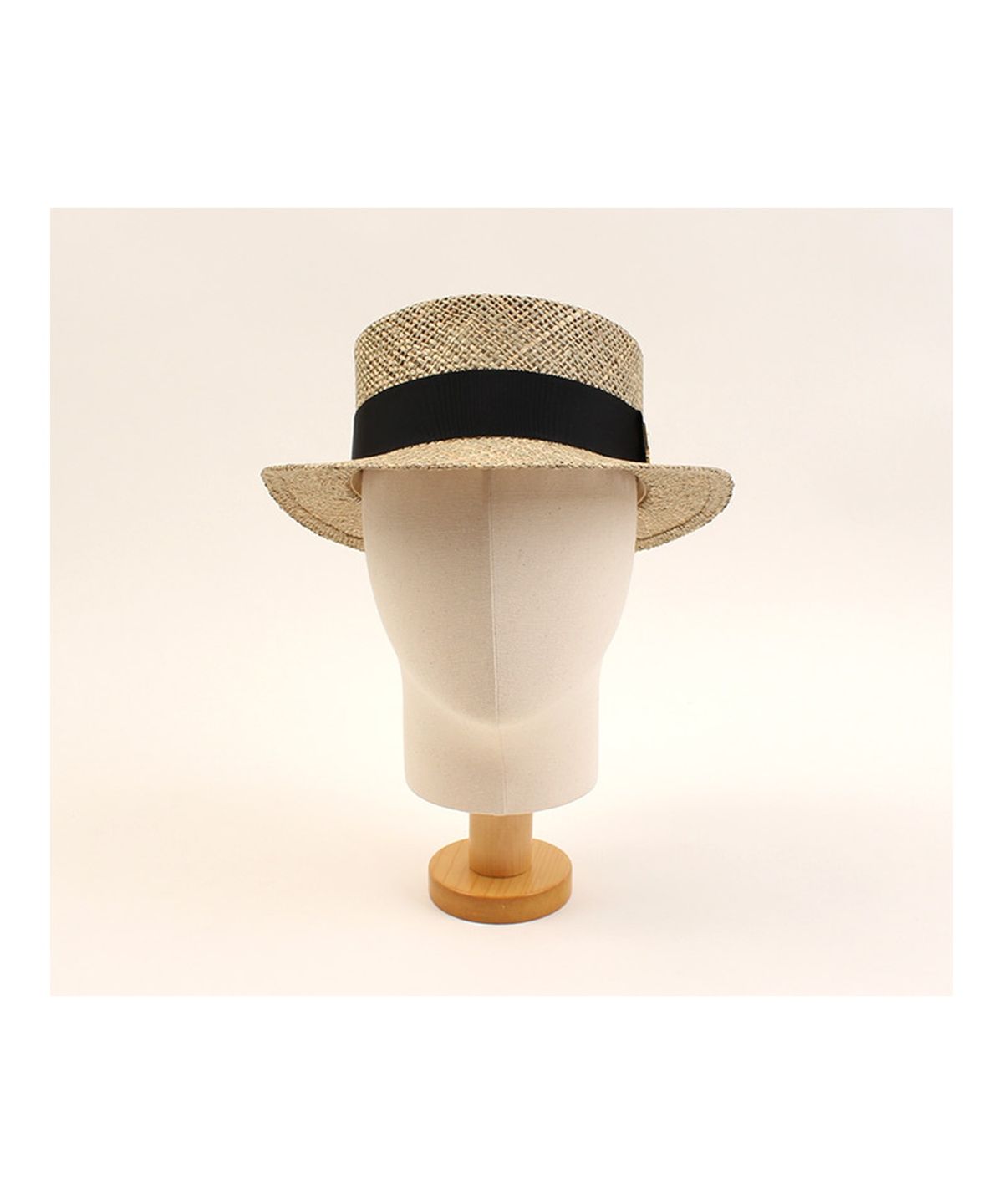 유니버셜 케미스트리(UNIVERSAL CHEMISTRY) Bau Flat Short Panama Hat GD 라피아햇