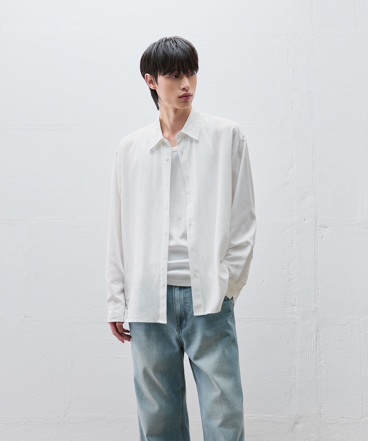 드로우핏(DRAW FIT) 스테이블 린넨 미니멀 셔츠 [5color]