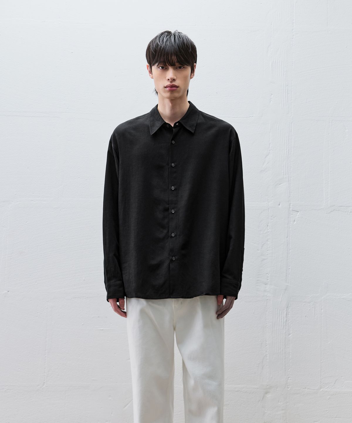 드로우핏(DRAW FIT) 스테이블 린넨 미니멀 셔츠 [5color]
