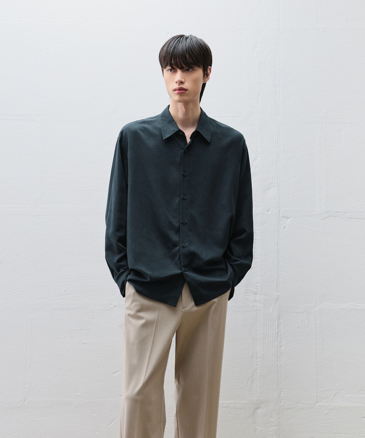 드로우핏(DRAW FIT) 스테이블 린넨 미니멀 셔츠 [5color]