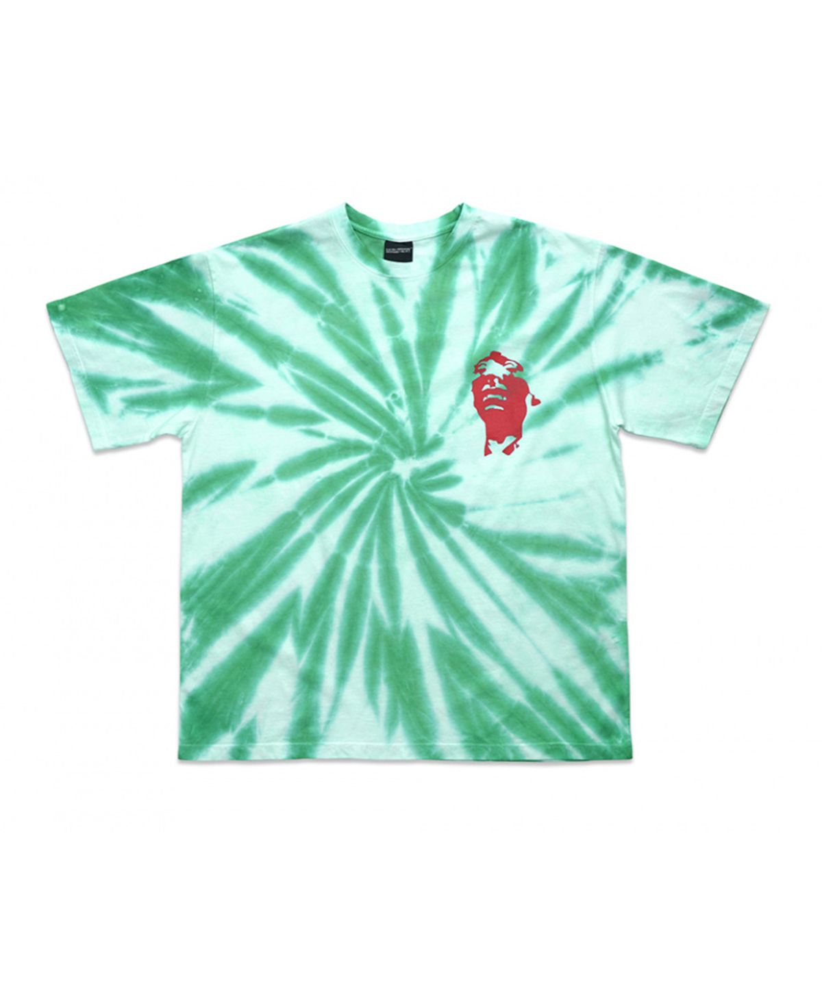 아임낫어휴먼비잉(I AM NOT A HUMAN BEING) TIE-DYE SATAN TEE - GREEN