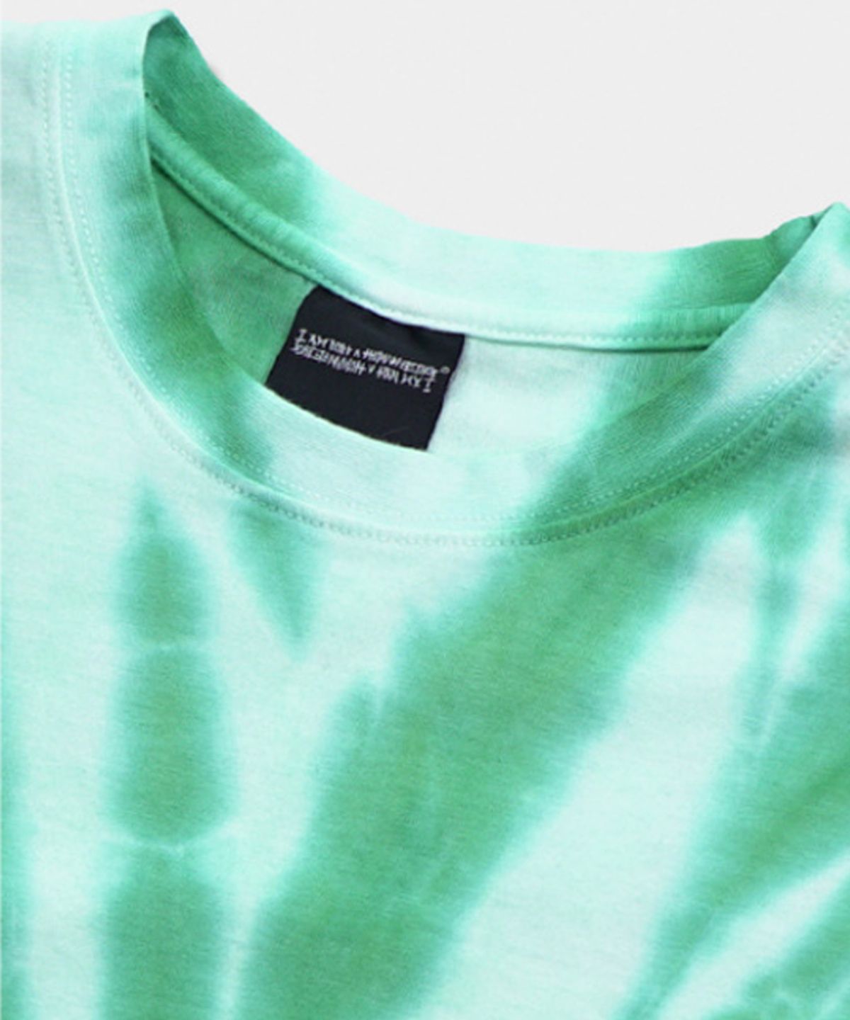 아임낫어휴먼비잉(I AM NOT A HUMAN BEING) TIE-DYE SATAN TEE - GREEN