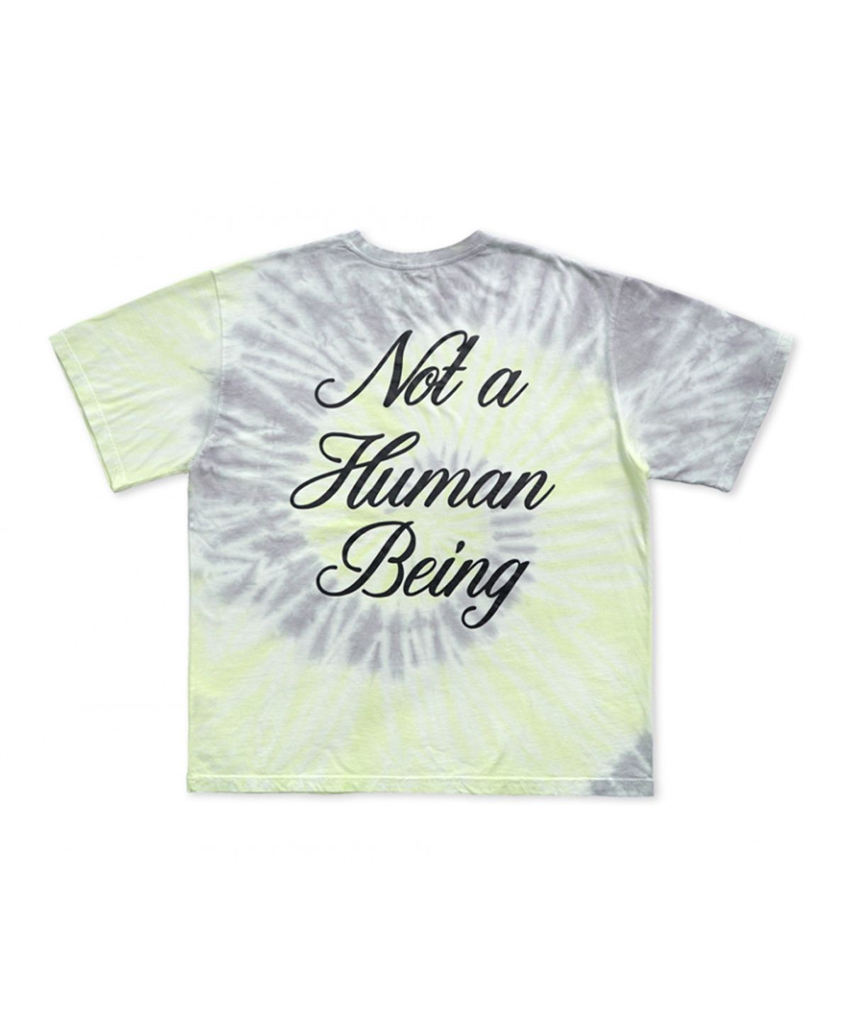 아임낫어휴먼비잉(I AM NOT A HUMAN BEING) TIE-DYE NEON TEE