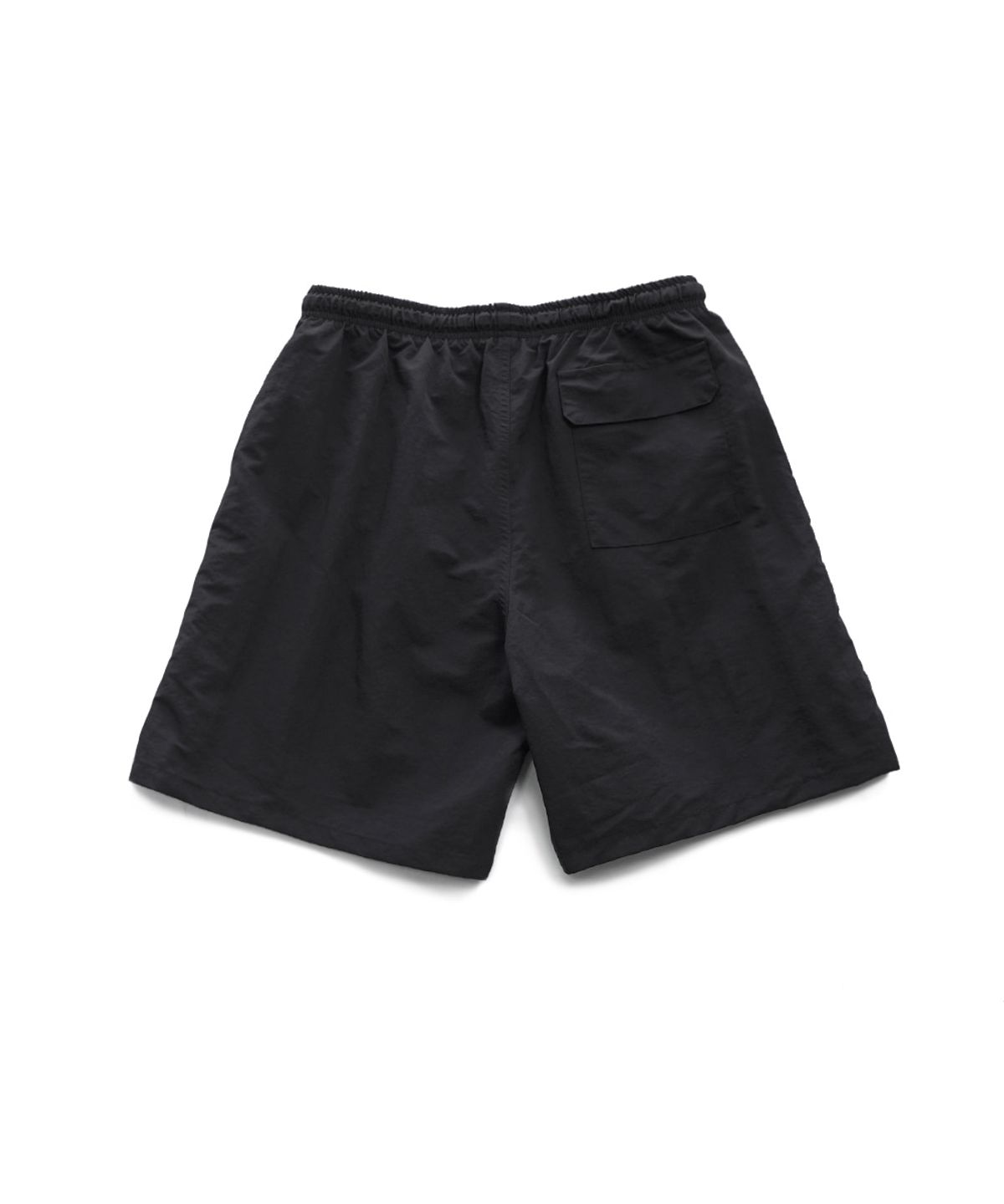 아임낫어휴먼비잉(I AM NOT A HUMAN BEING) RUBBER PATCHED SHORTS - BLACK