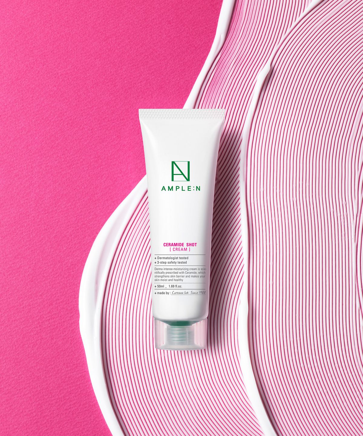 앰플엔(AMPLEN) [고보습]세라마이드샷 보습 크림 50ml