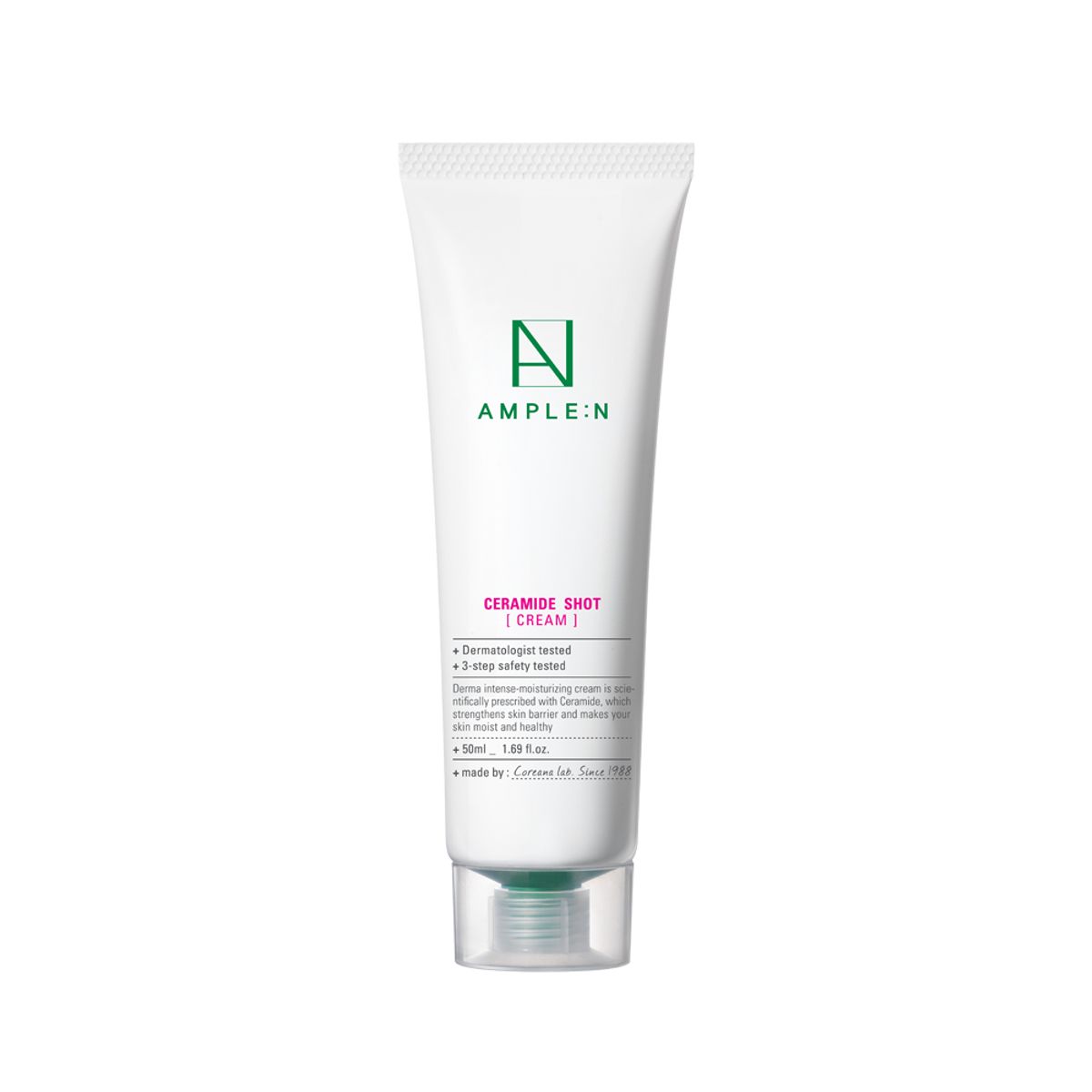 앰플엔(AMPLEN) [고보습]세라마이드샷 보습 크림 50ml