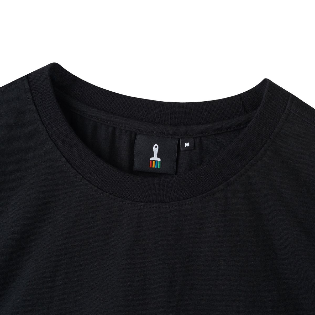 그래픽스(GRAPIX) YES! 블랙 반팔 티셔츠