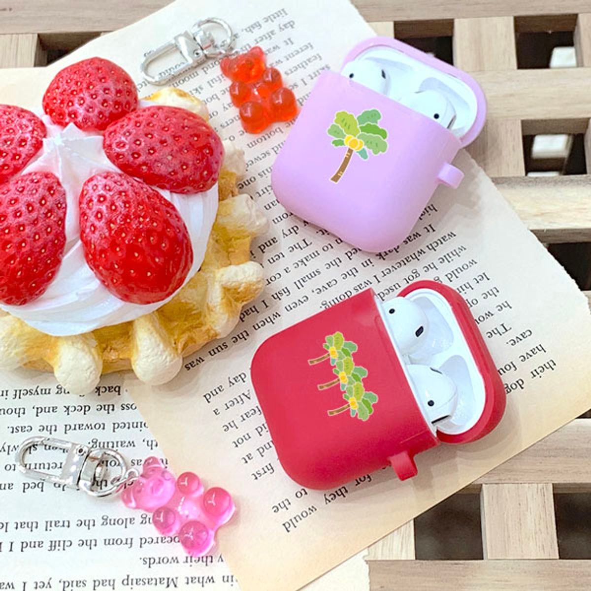 아칸(AKAN) 단 야자수 에어팟케이스