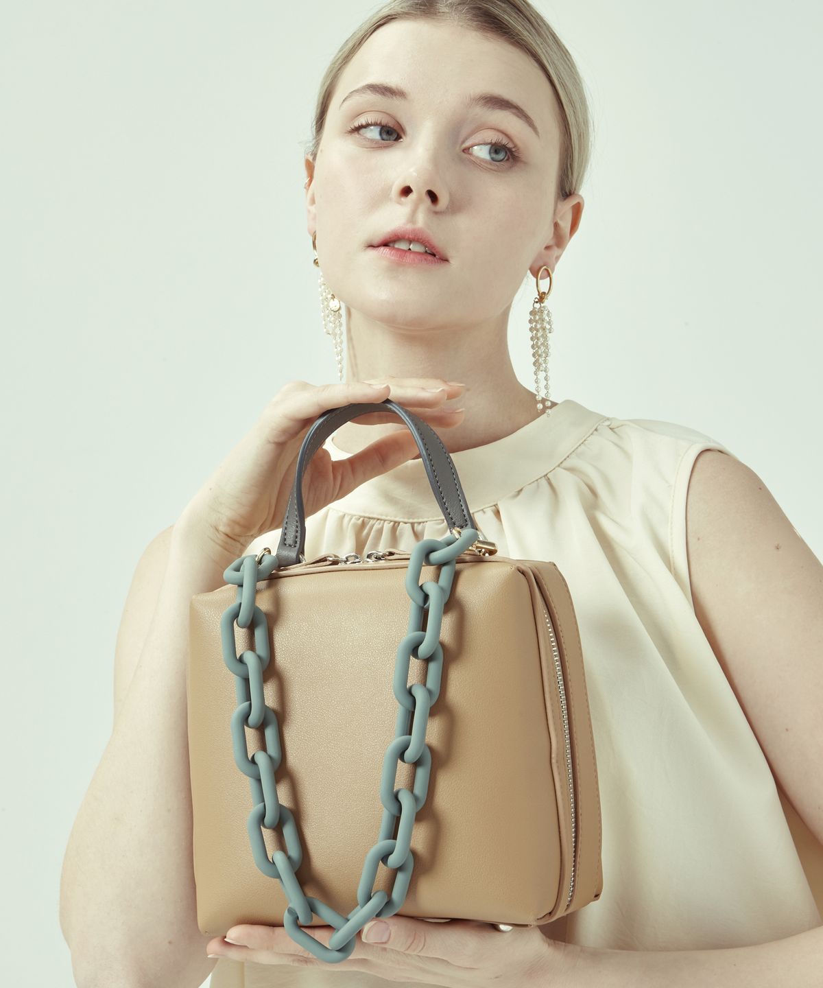 보니블라(BONIBLAH) MACARON CHAIN (MINT)