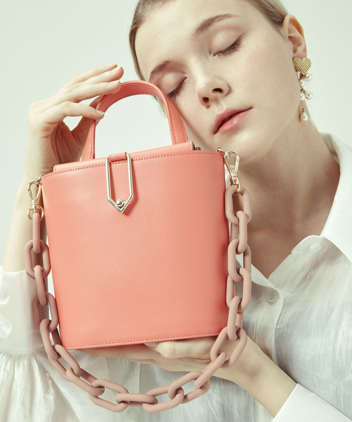 보니블라(BONIBLAH) MACARON CHAIN (PINK)
