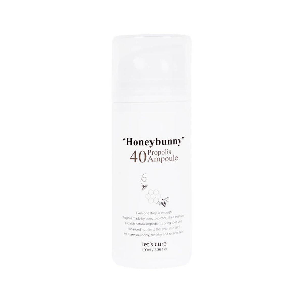 레츠큐어(LET'S CURE) 꿀광 대용량 수분 프로폴리스 허니버니 앰플 100ml