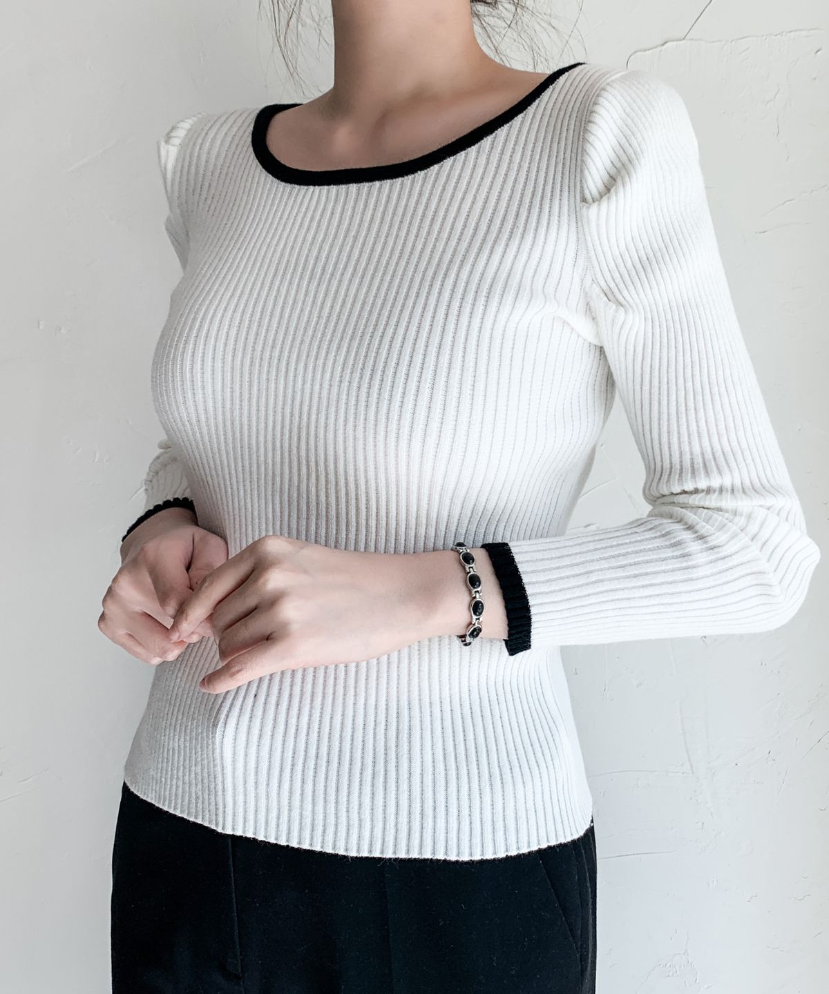 사보나 런던(SABONA LONDON) 222 레이디 블랙 자석 팔찌