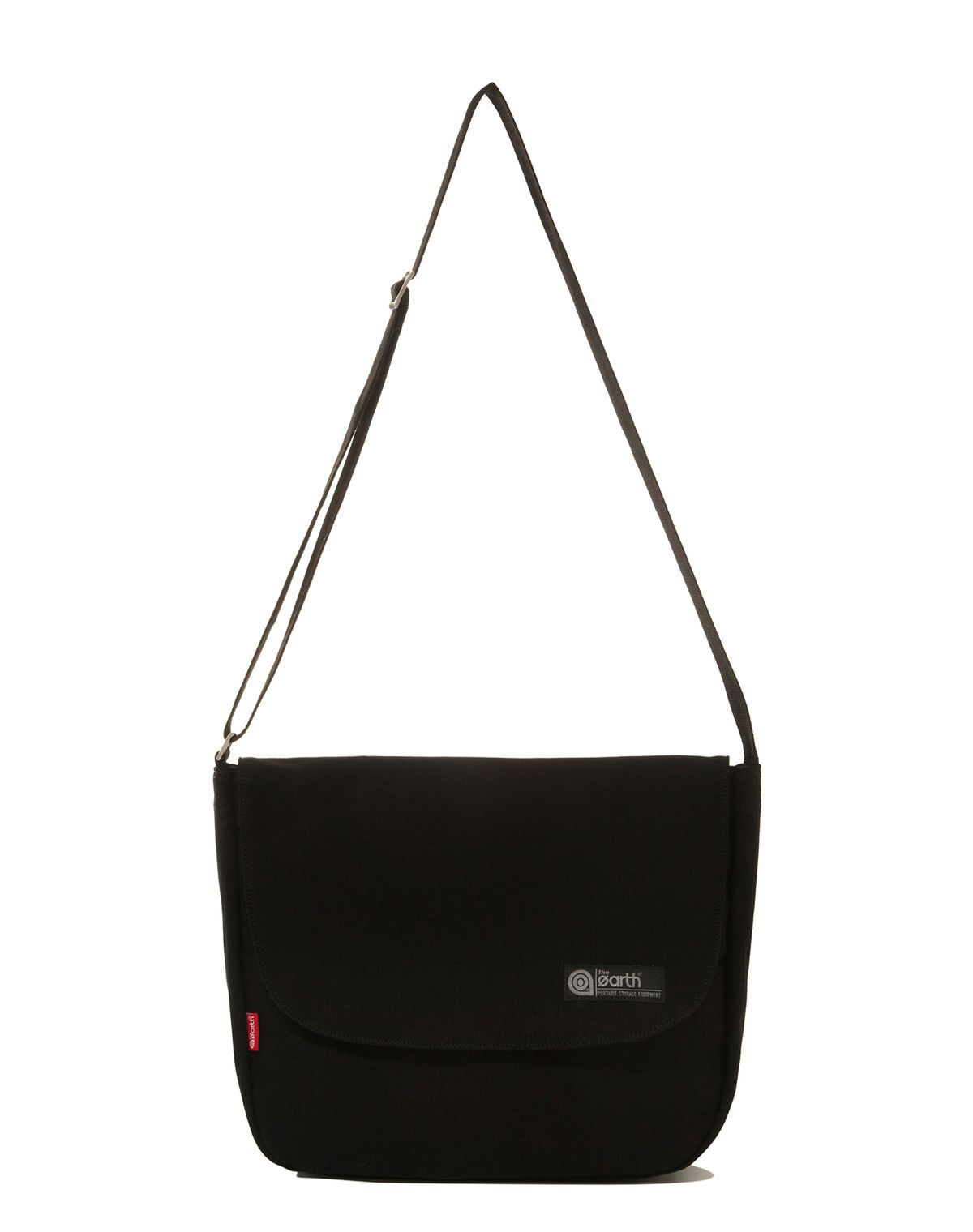 디얼스(THE EARTH) CANVAS LTE MAIL BAG - BLACK