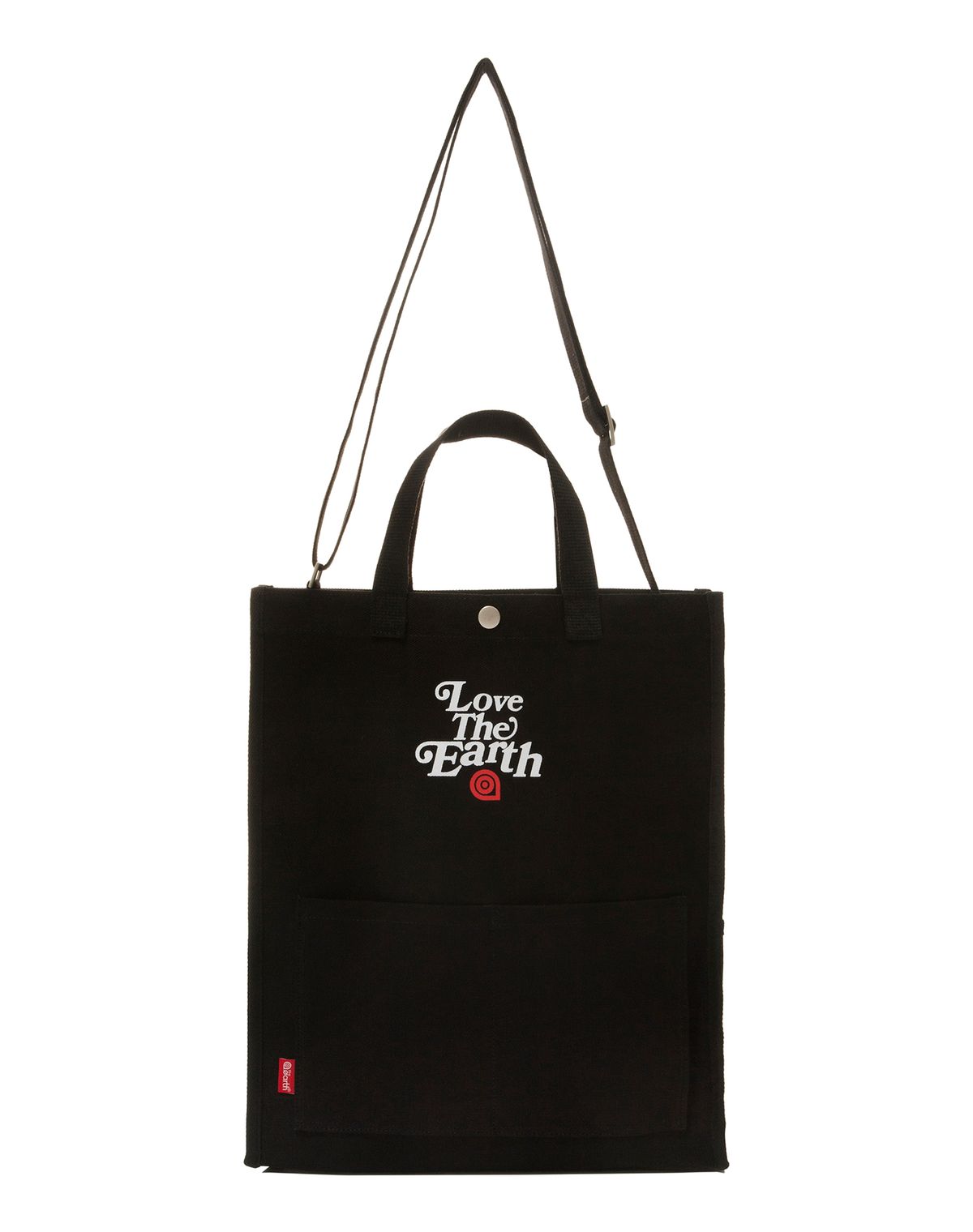디얼스(THE EARTH) CANVAS LTE TOTE CROSS BAG - BLACK