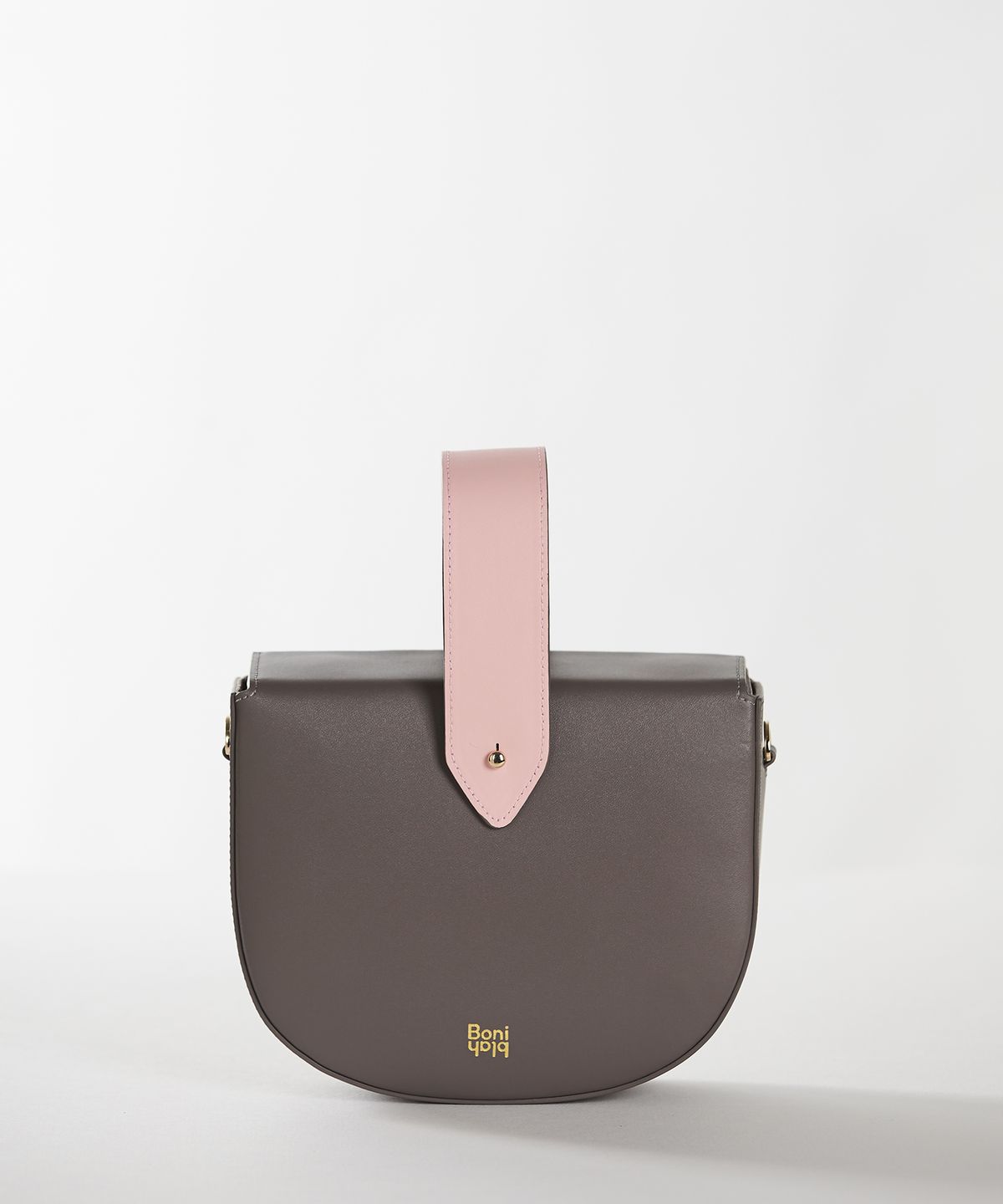 보니블라(BONIBLAH) GLACE BAG (MINK GRAY)