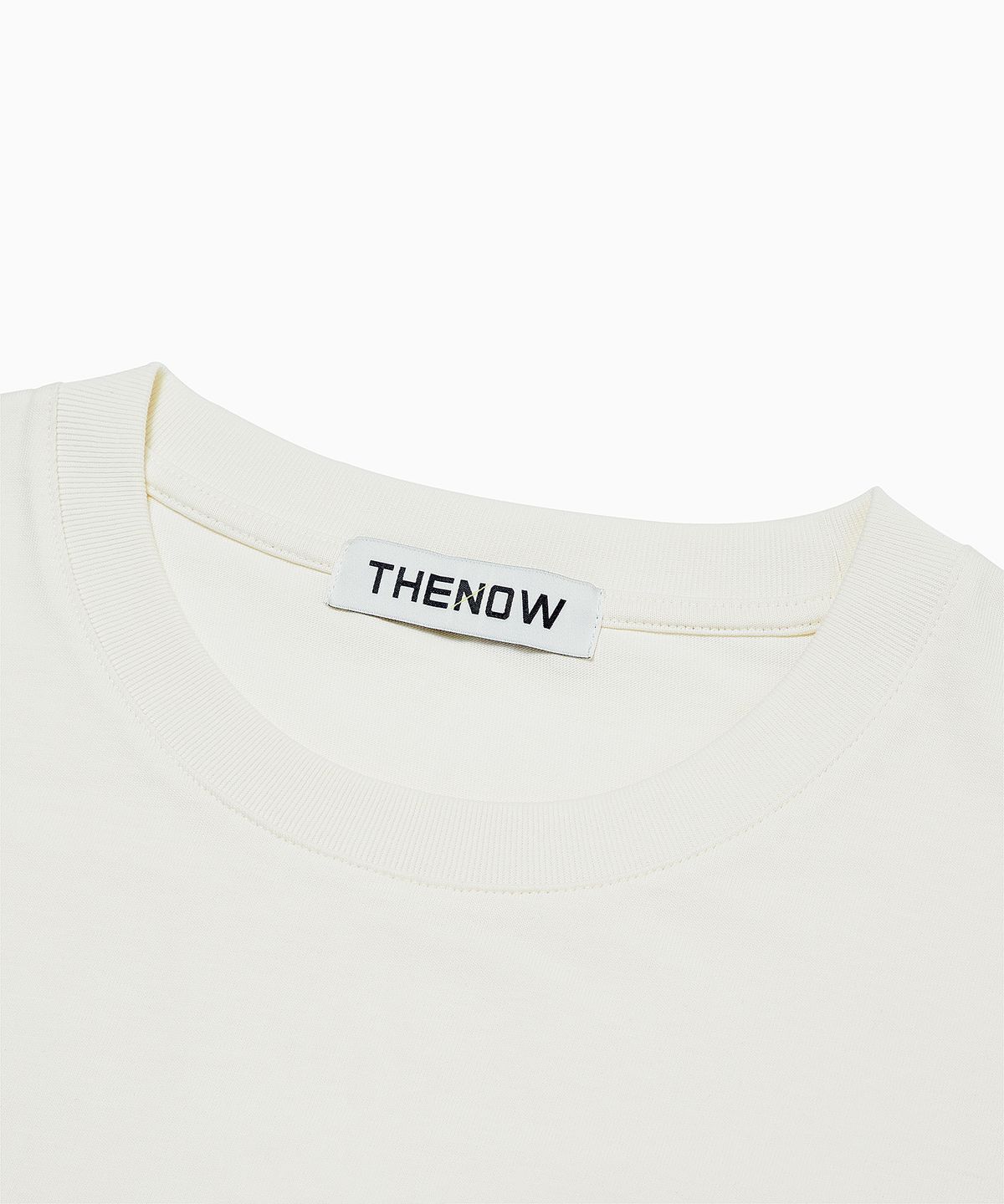 댄앤나우(THENOW) thenow 미니 프린팅 오버핏 티셔츠 아이보리화이트