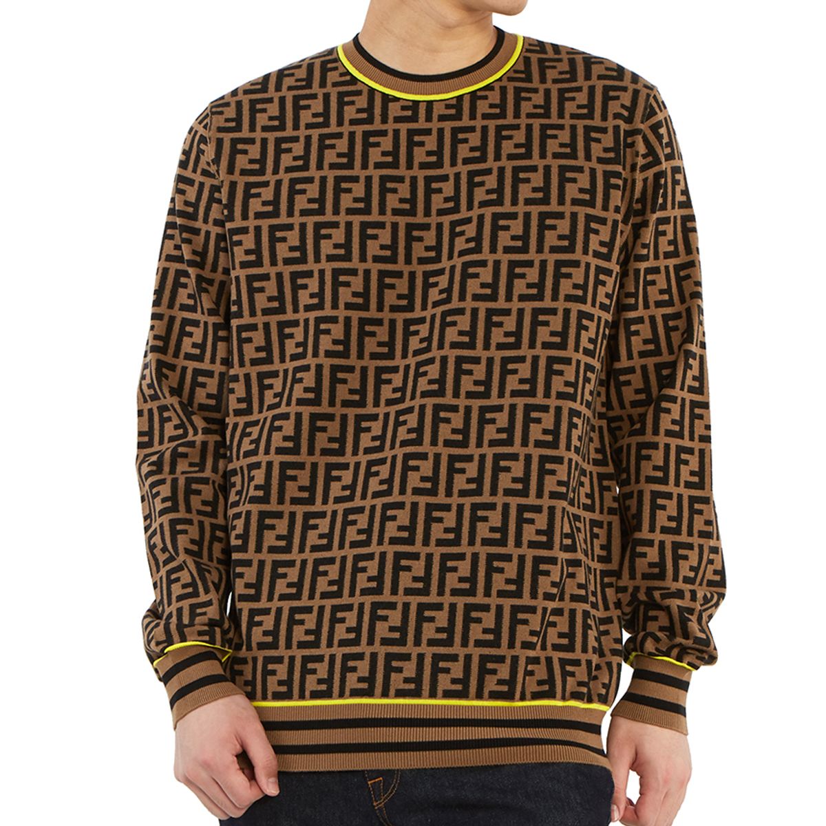 펜디(FENDI) 로고 FZZ481 AAV9 F0WF0 남자 니트 - 사이즈 & 후기 | 무신사